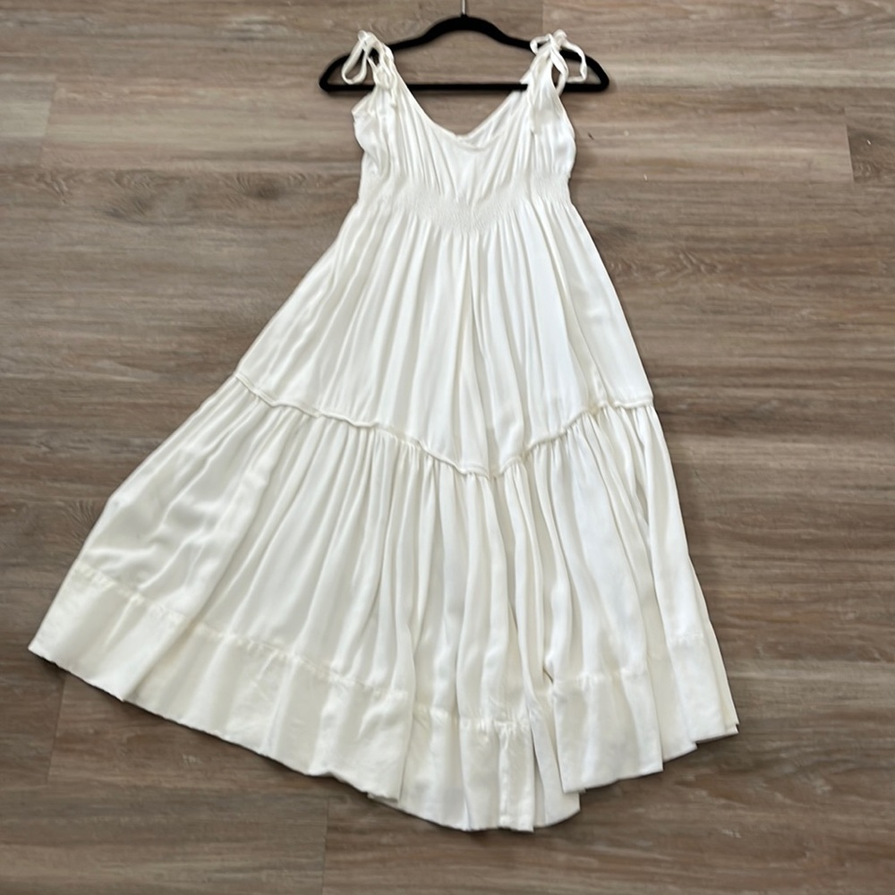 White summer dress